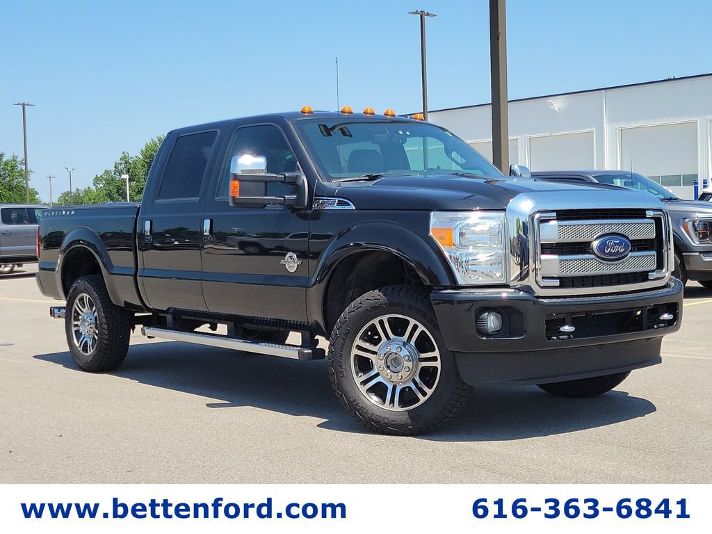 Used 2015 Ford F250 Platinum w/ Snow Plow Prep Package