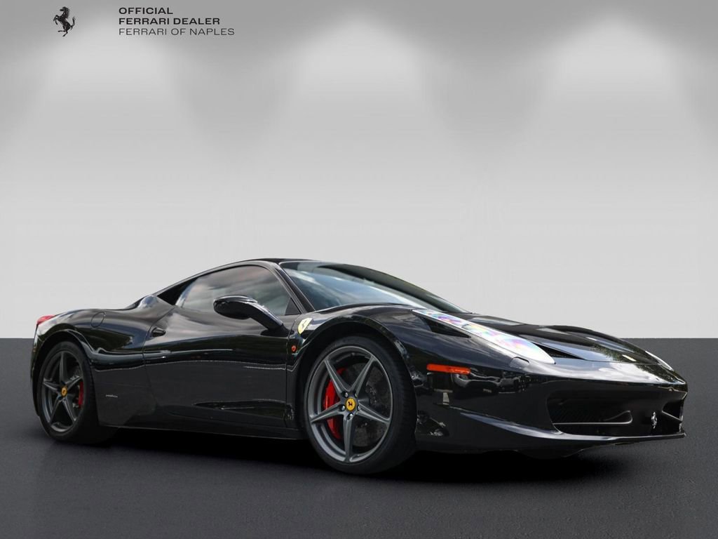 Certified 2011 Ferrari 458 Italia Coupe