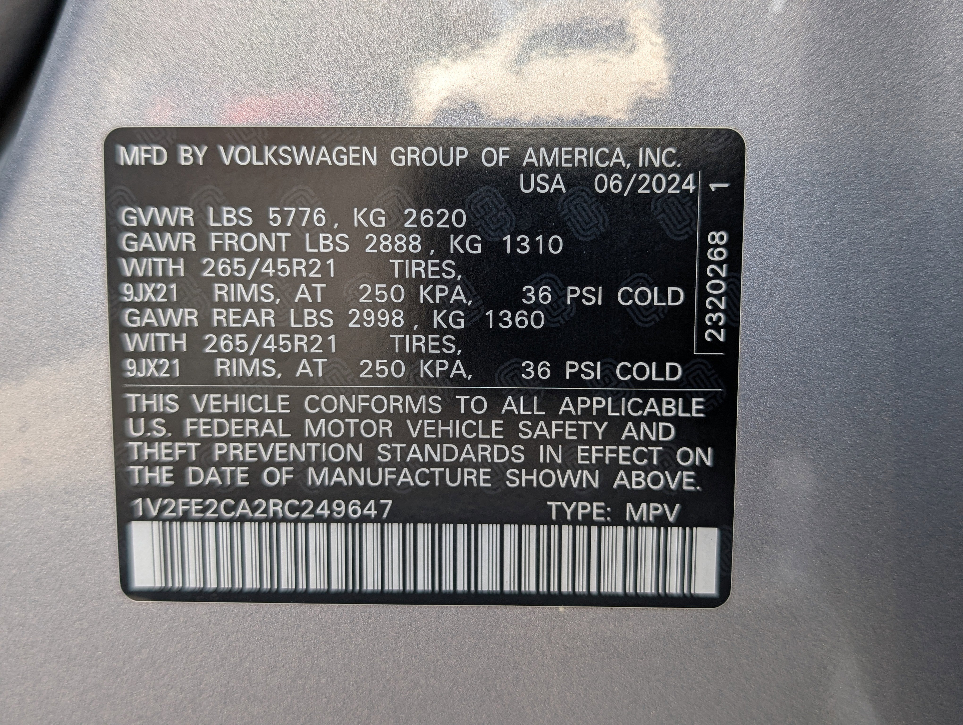 2024 Volkswagen Atlas Cross Sport SEL Premium R-Line