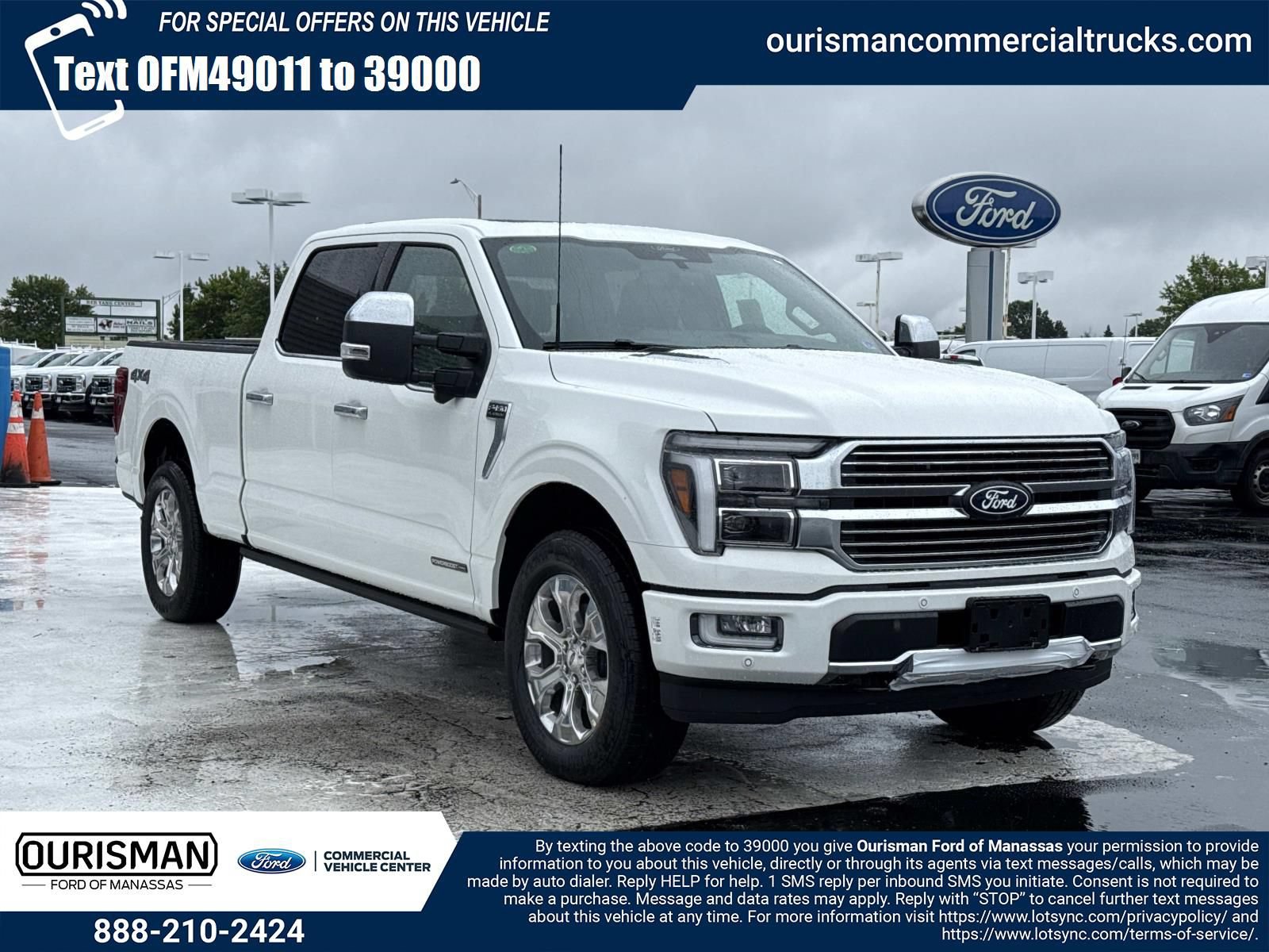 New 2026 Ford F150 Platinum w/ Equipment Group 702A High