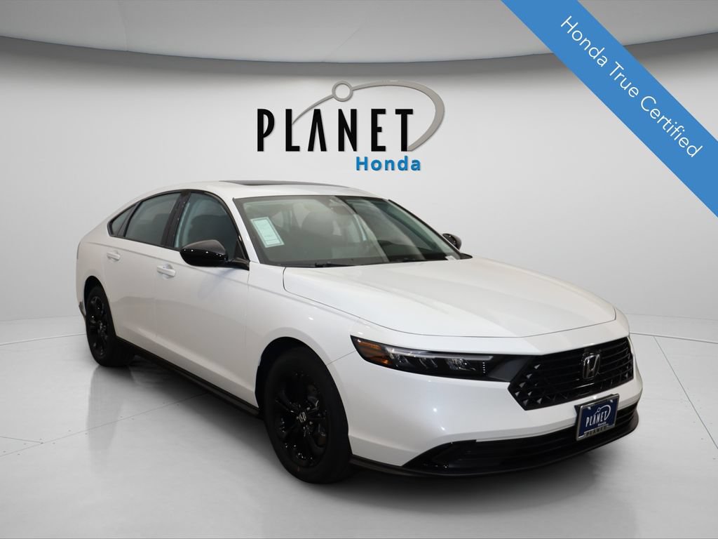 Certified 2025 Honda Accord SE
