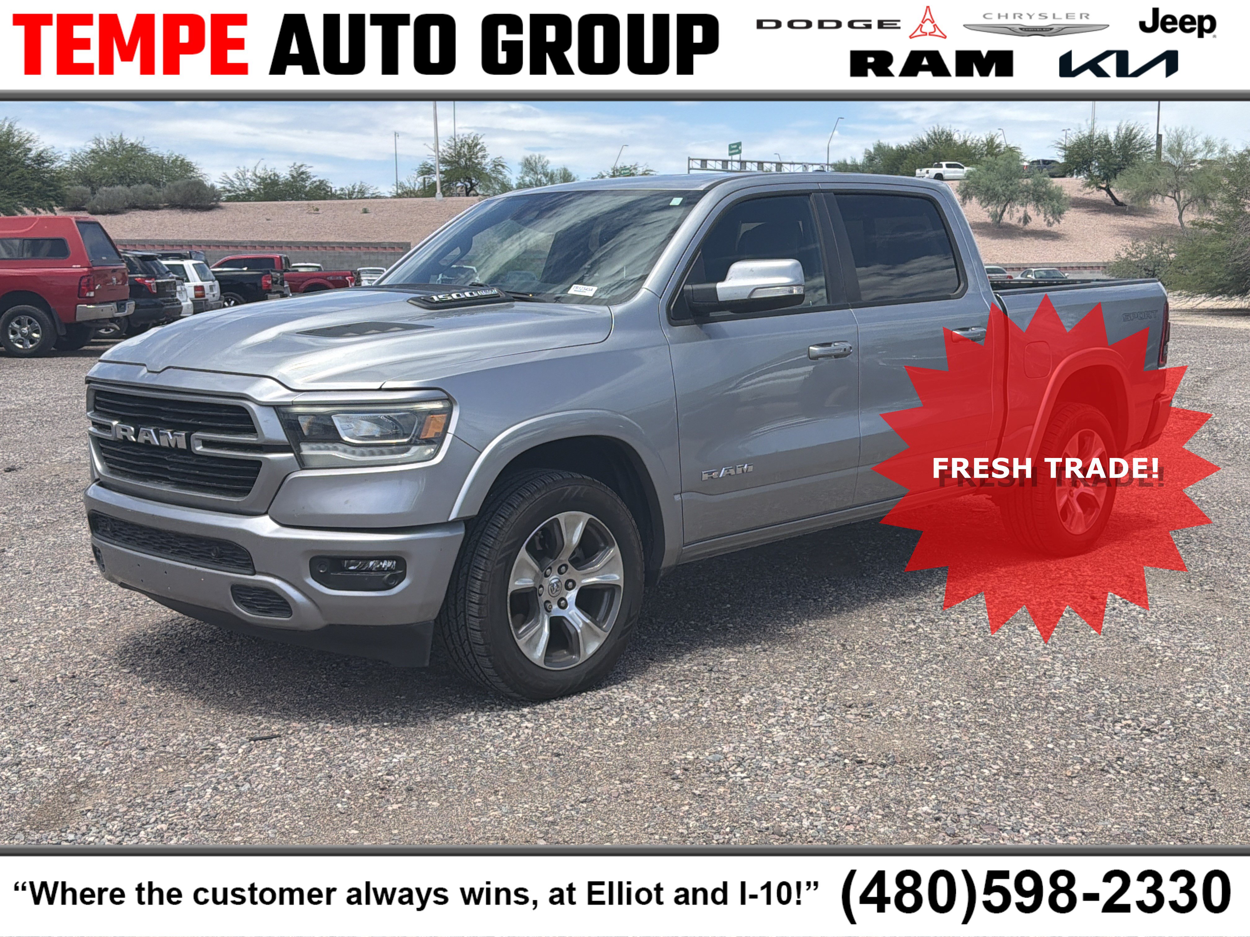 Used 2021 RAM 1500 Laramie w/ Sport Appearance Package