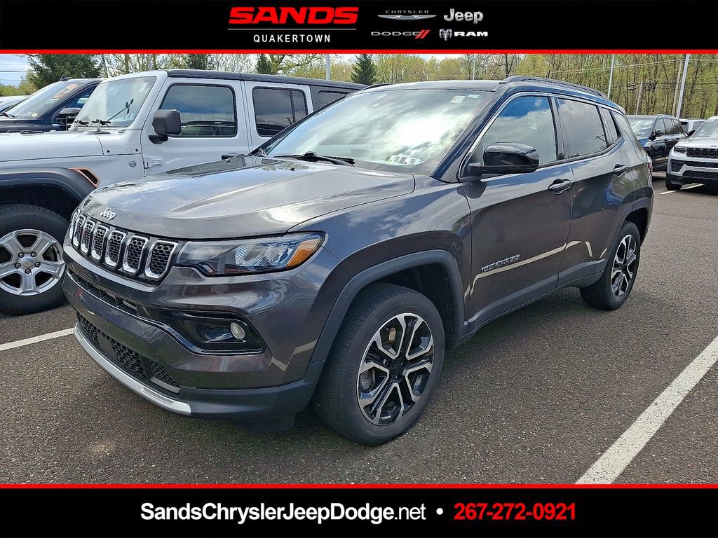 Used 2023 Jeep Compass Limited w/ Sun and Sound Group