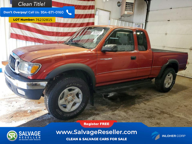 Used 2001 Toyota Tacoma 4x4 Xtracab V6