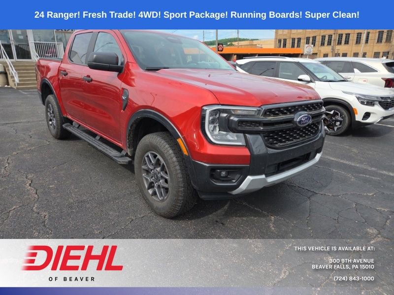 Used 2024 Ford Ranger XLT w/ Trailer Tow Package