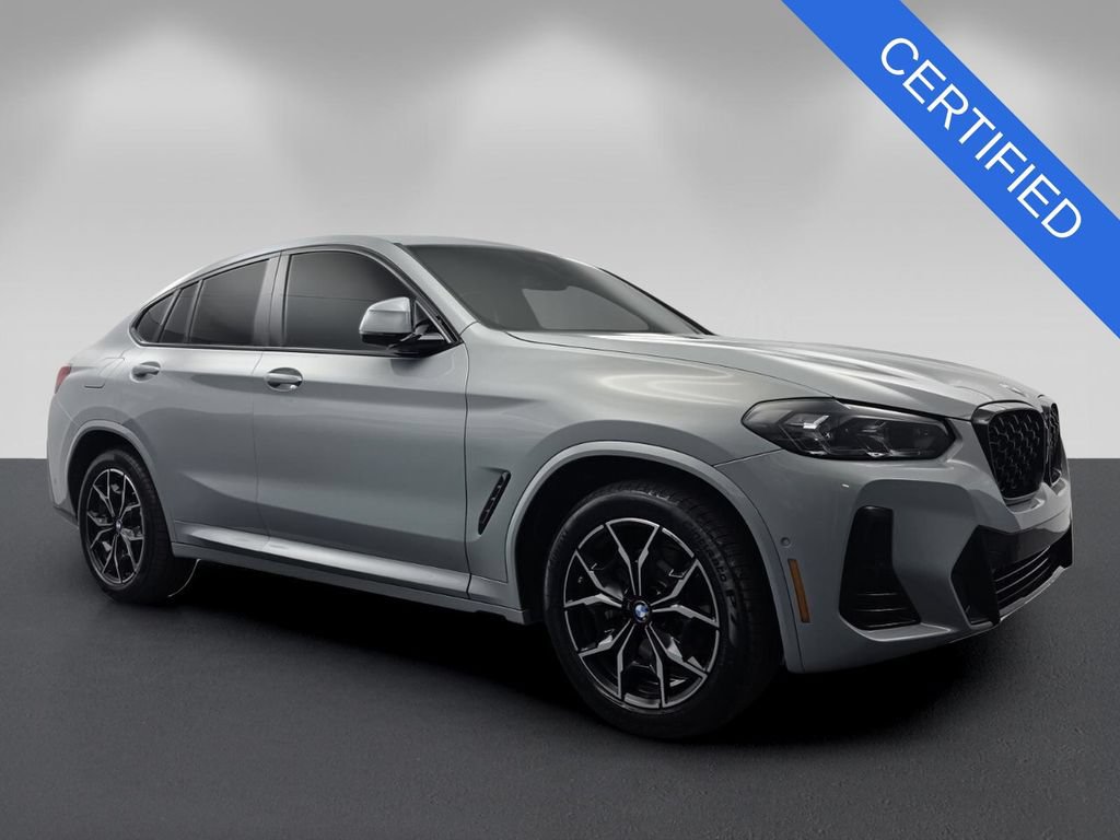 Certified 2025 BMW X4 xDrive30i w/ M Sport Package