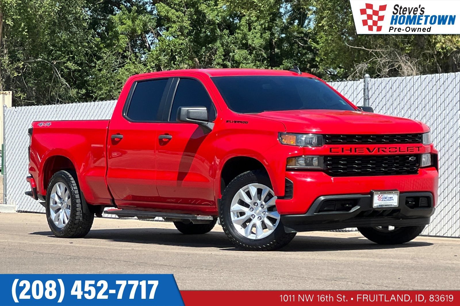 Used 2022 Chevrolet Silverado 1500 Custom w/ LPO, Dark Essentials Package