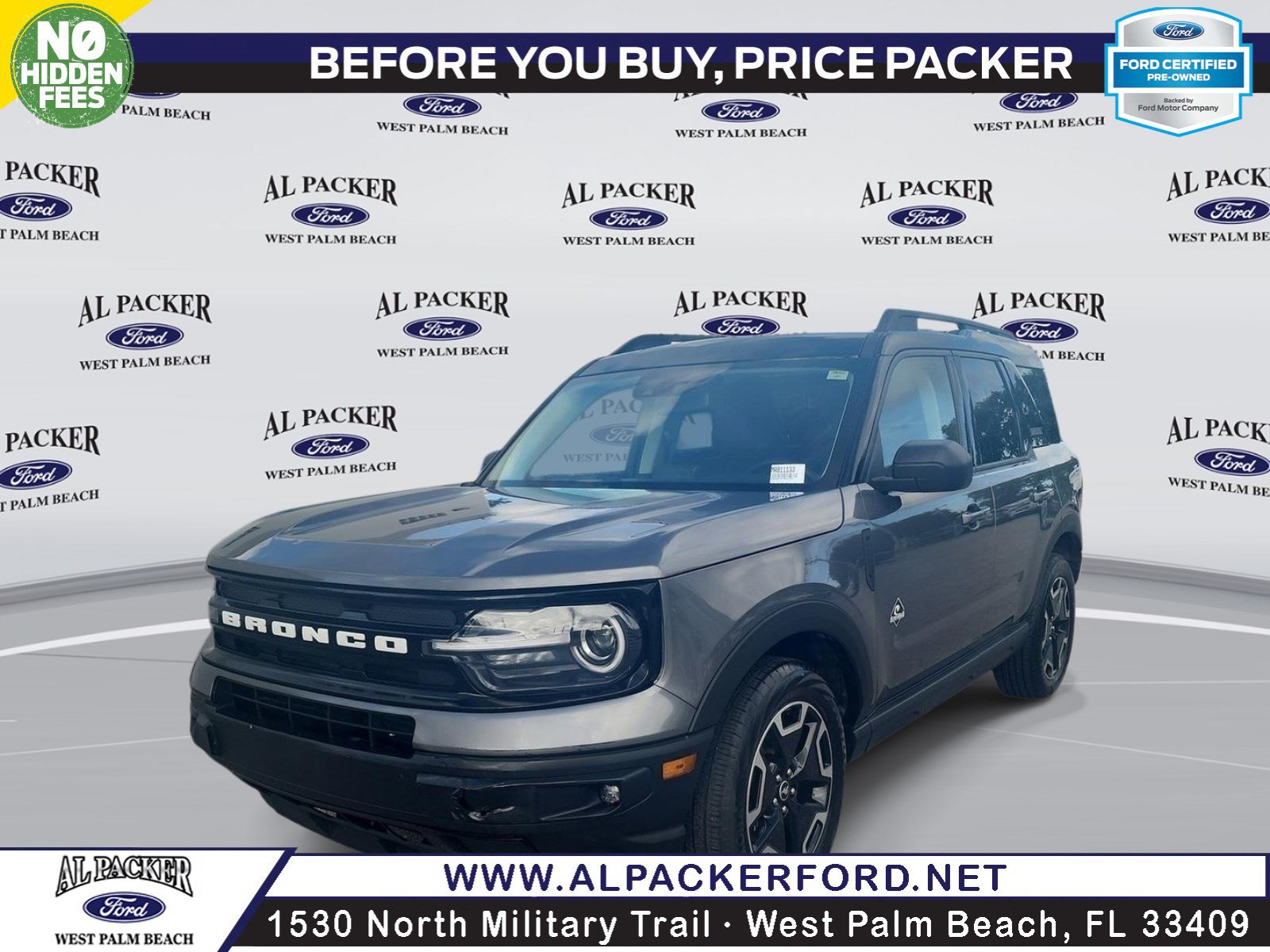 Certified 2021 Ford Bronco Sport Outer Banks