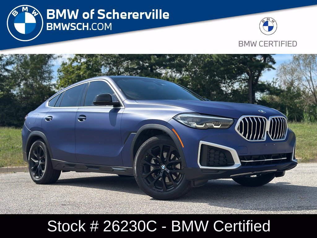 Certified 2023 BMW X6 xDrive40i