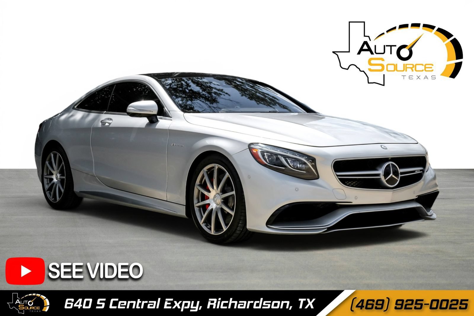 Used 2016 Mercedes-Benz S 63 AMG 4MATIC Coupe w/ Driver Assistance Package