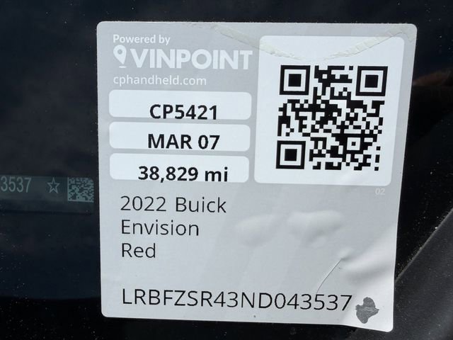 2022 Buick Envision Avenir