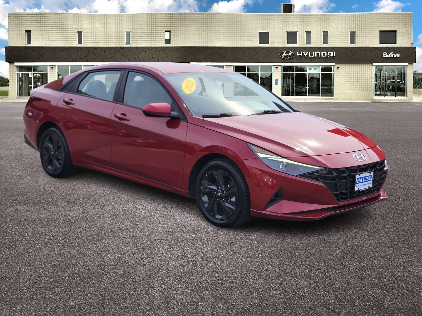 Used 2021 Hyundai Elantra Blue