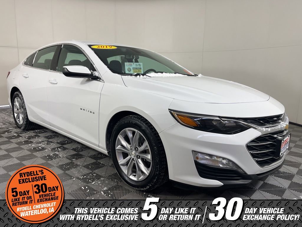 Certified 2019 Chevrolet Malibu LT w/ Driver Confidence Package
