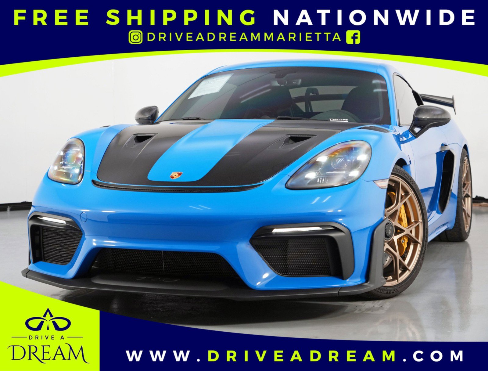 Used 2024 Porsche 718 Cayman GT4 RS w/ Weissach Package