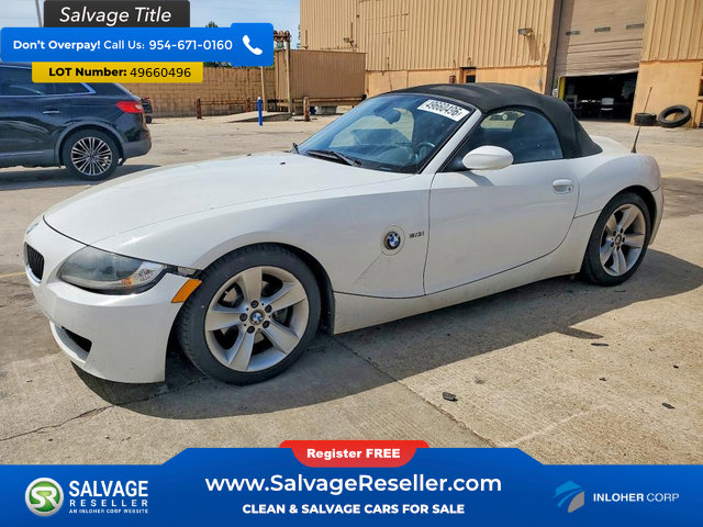 Used 2007 BMW Z4 3.0i