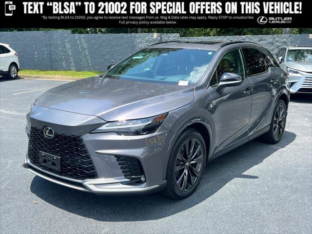 Certified 2023 Lexus RX 350 F Sport w/ Accessory Package