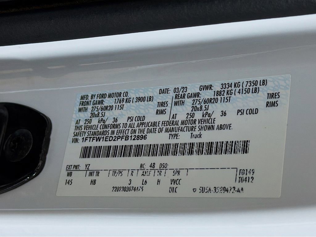 2023 Ford F150 Lariat