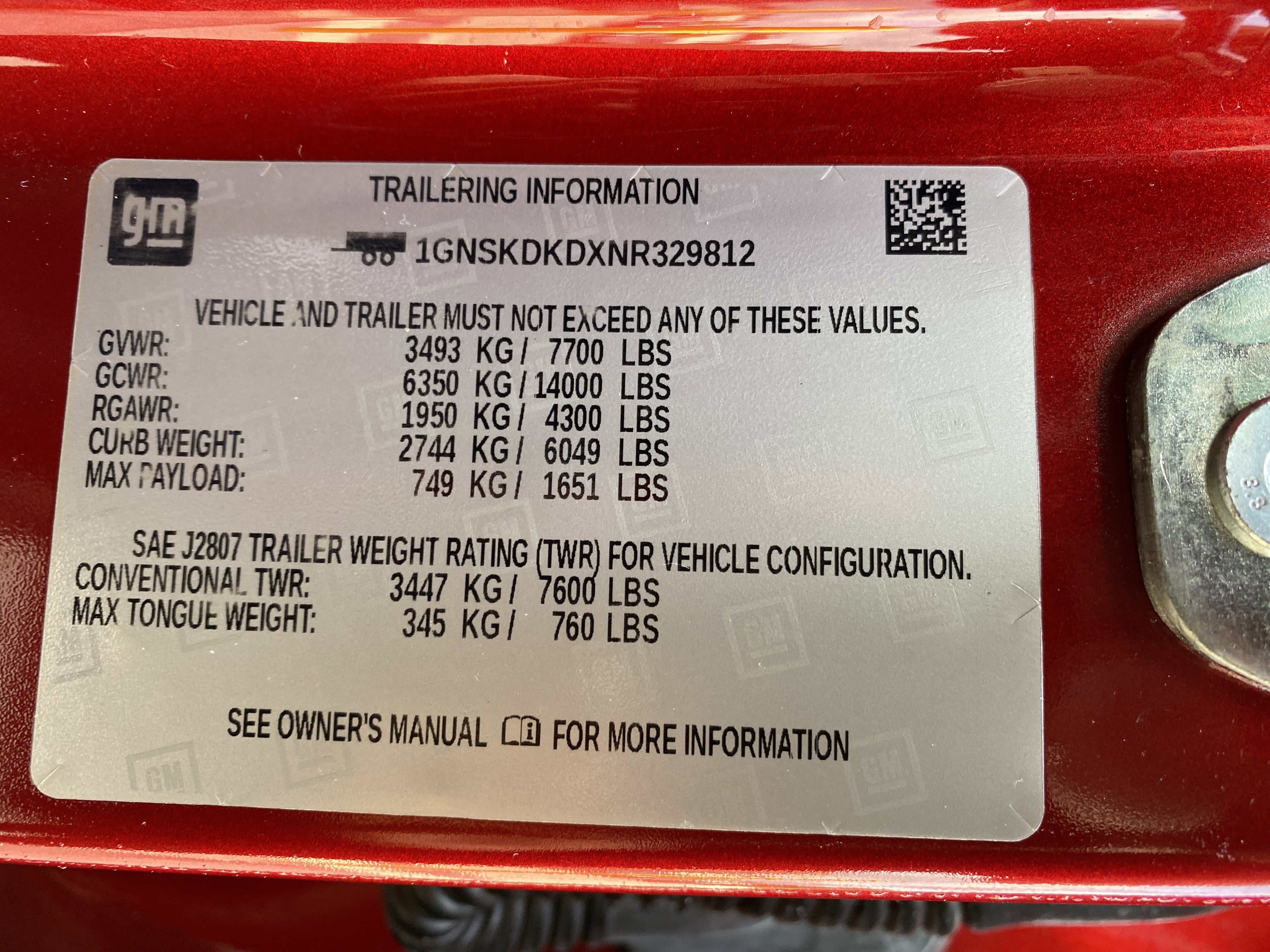 2022 Chevrolet Suburban Z71