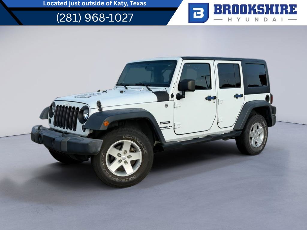 Used 2015 Jeep Wrangler Unlimited Sport w/ Quick Order Package 24S