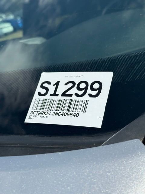 2022 RAM 4500 Tradesman