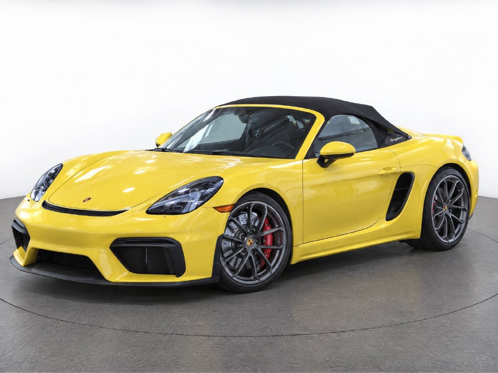 Certified 2021 Porsche 718 Boxster Spyder