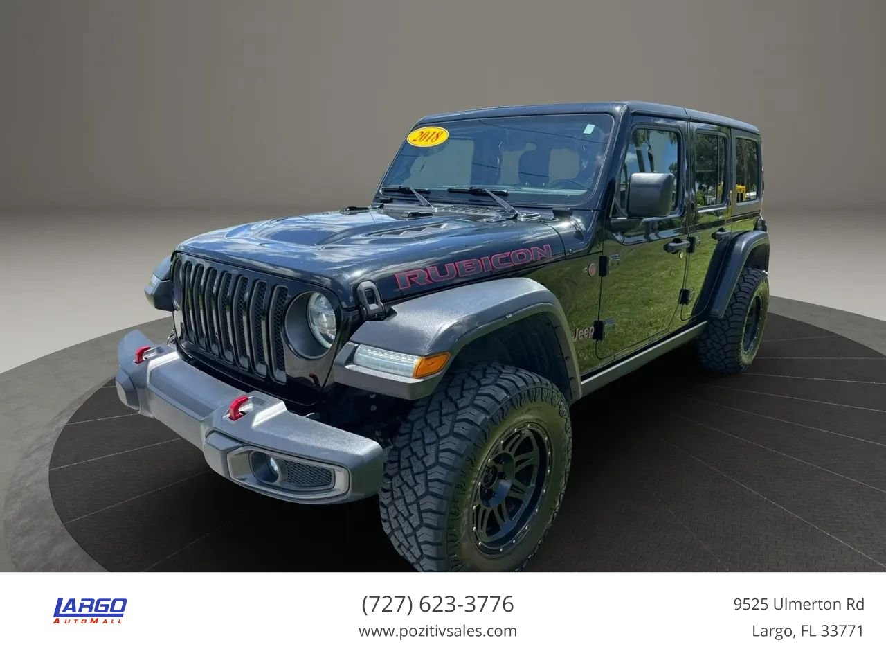 Used 2018 Jeep Wrangler Unlimited Rubicon w/ LED Lighting Group