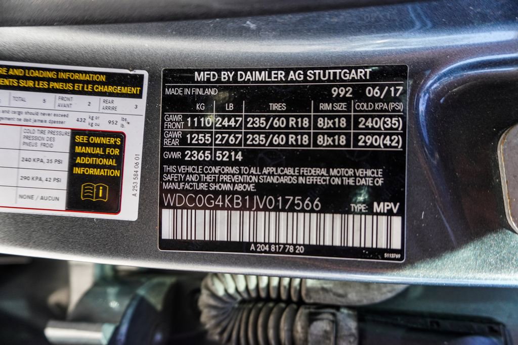 2018 Mercedes-Benz GLC 300 4MATIC