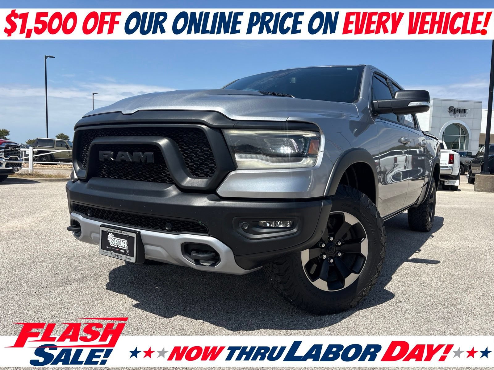 Used 2019 RAM 1500 Rebel w/ Rebel Level 2 Equipment Group