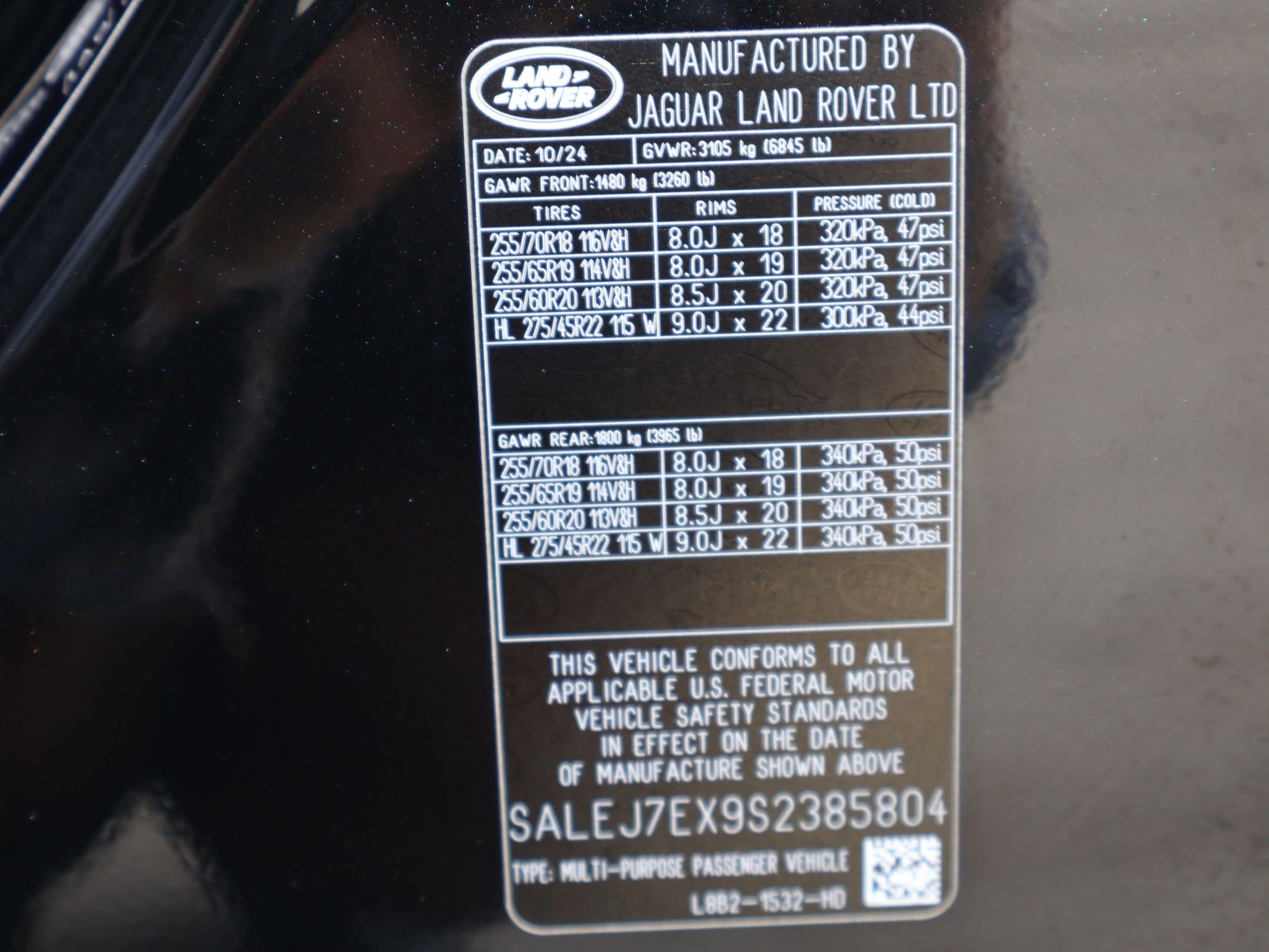 2025 Land Rover Defender 110 S