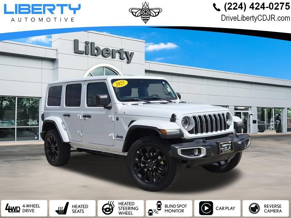 Certified 2025 Jeep Wrangler Unlimited Sahara w/ Safety Group