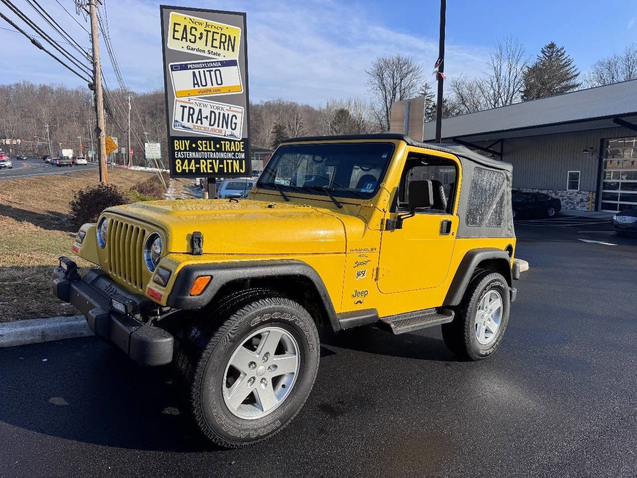 Used 2001 Jeep Wrangler Sport