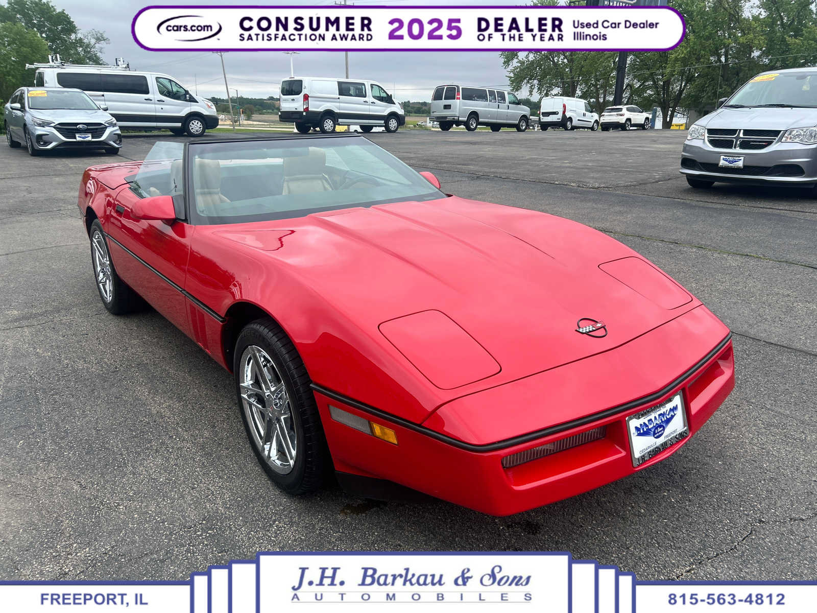 Used 1989 Chevrolet Corvette Convertible
