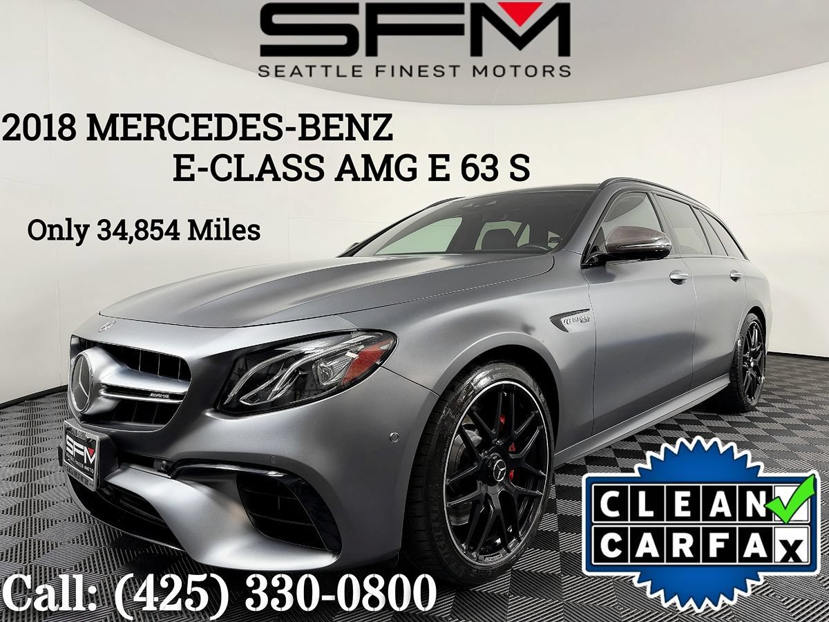 Used 2018 Mercedes-Benz E 63 AMG S