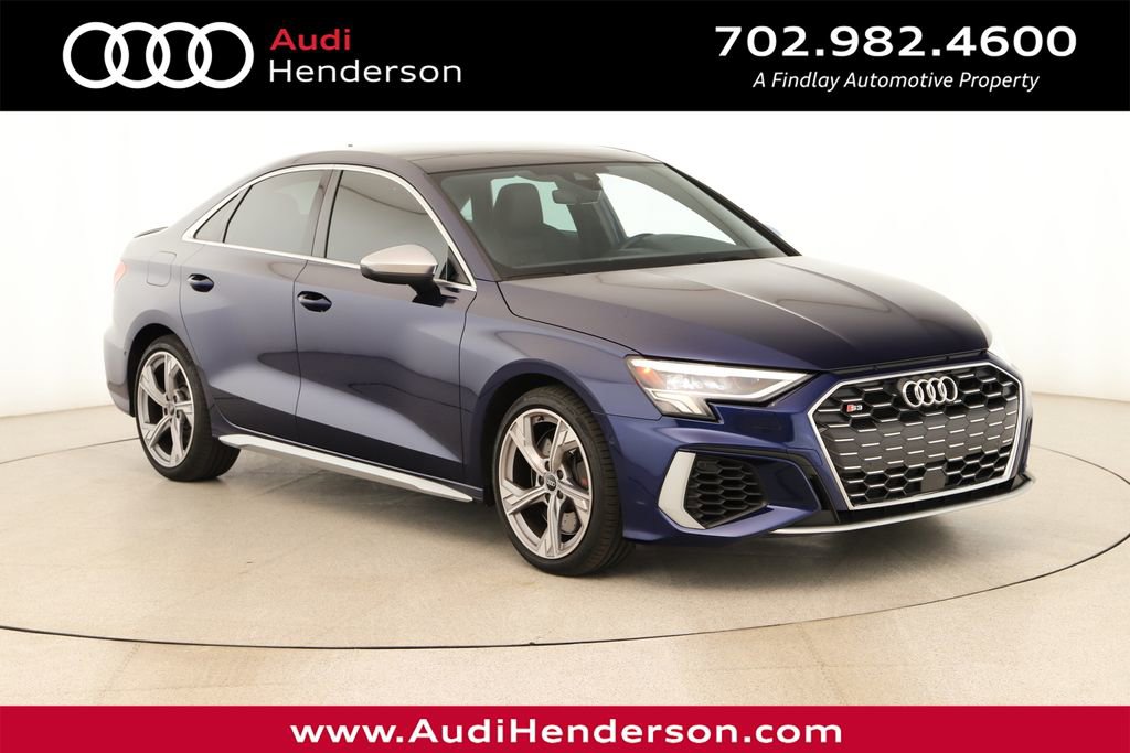 Certified 2023 Audi S3 Premium Plus w/ Premium Plus Package