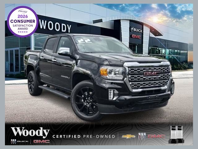 Used 2022 GMC Canyon Denali w/ Denali Black Edition Package