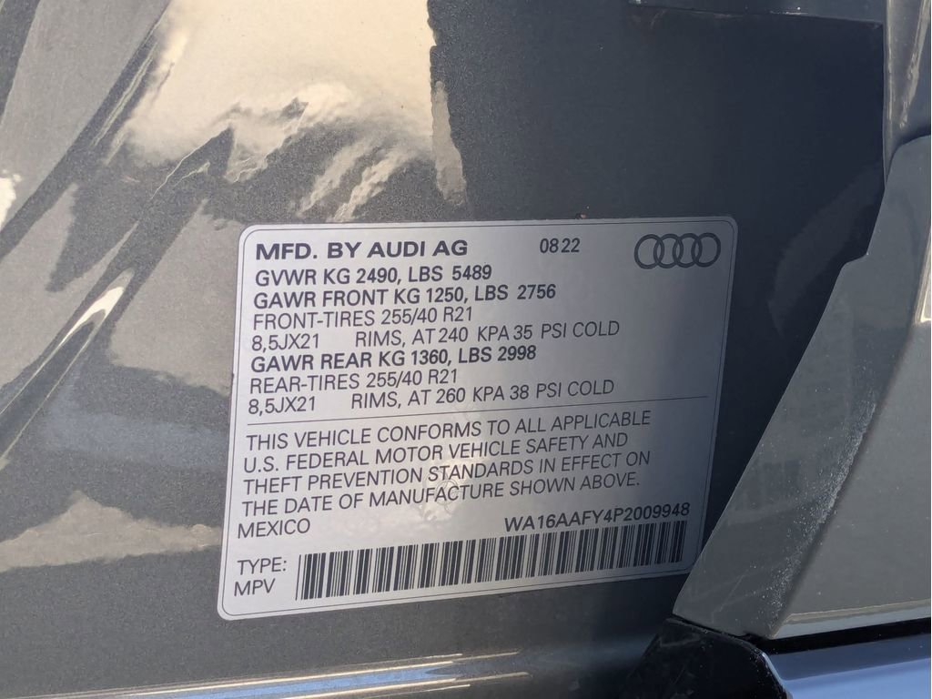 2023 Audi Q5 2.0T Prestige