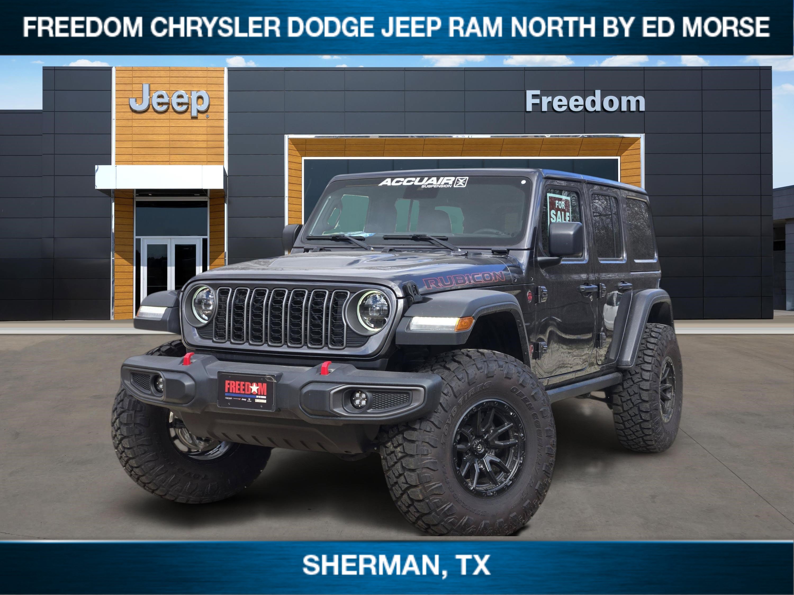 New 2025 Jeep Wrangler Unlimited Rubicon w/ Convenience Group