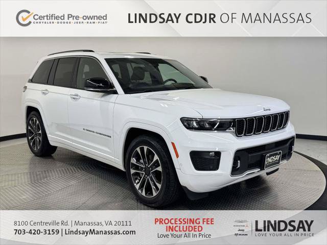 Certified 2022 Jeep Grand Cherokee Overland w/ Luxury Tech Group IV