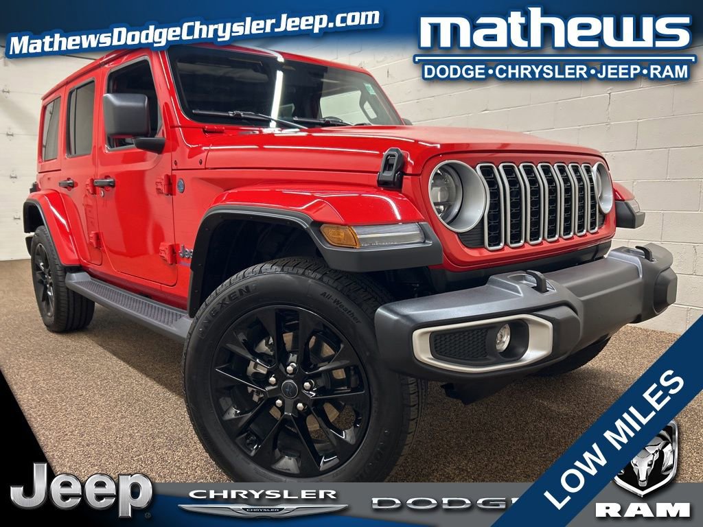 Used 2025 Jeep Wrangler Unlimited Sahara