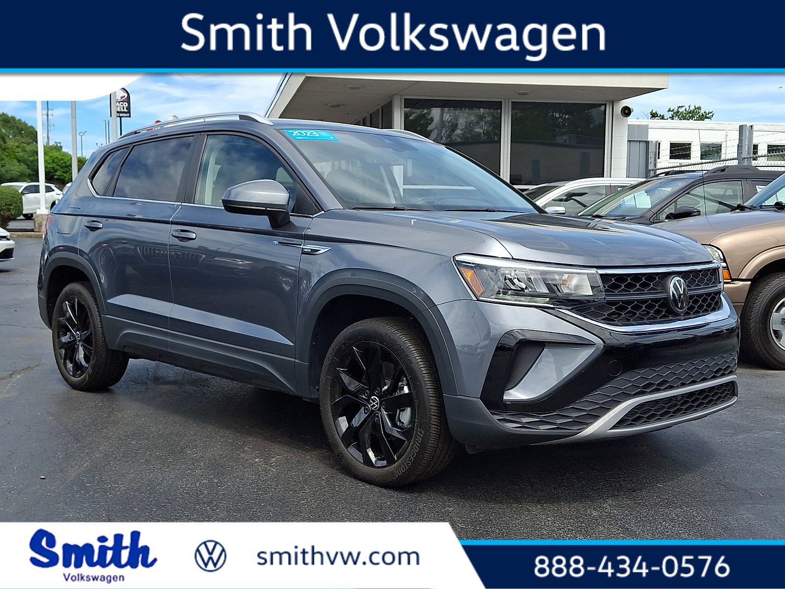 Certified 2023 Volkswagen Taos SE w/ Black Wheel Package