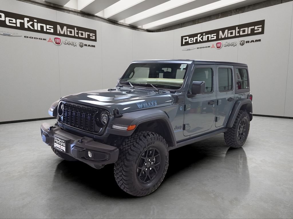 Certified 2025 Jeep Wrangler Unlimited Sport S 4xe