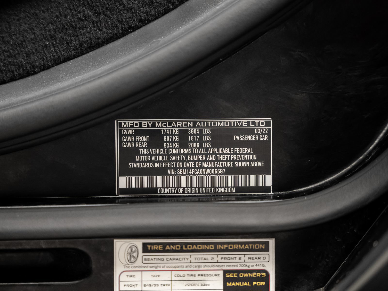 Used 2022 McLaren 720S Performance photo 59