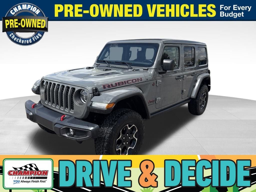 Used 2023 Jeep Wrangler Unlimited Rubicon w/ LED Lighting Group
