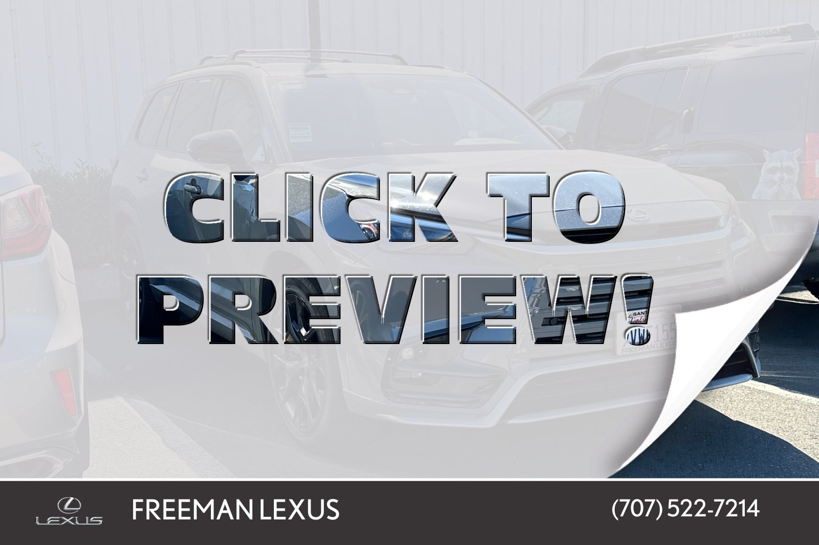 Used 2026 Lexus TX 500h AWD w/ Technology Package