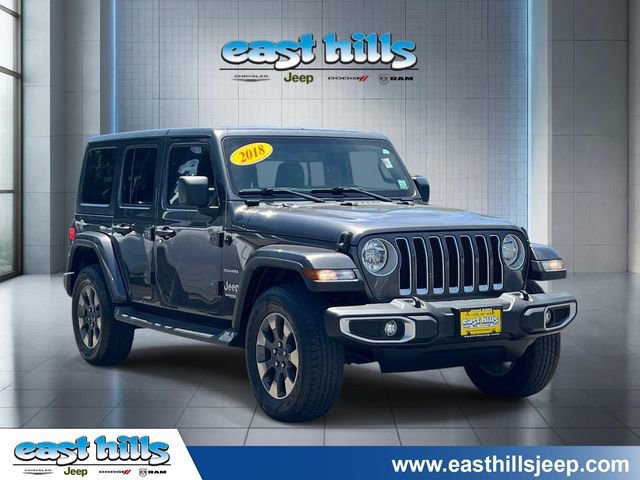 Certified 2018 Jeep Wrangler Unlimited Sahara