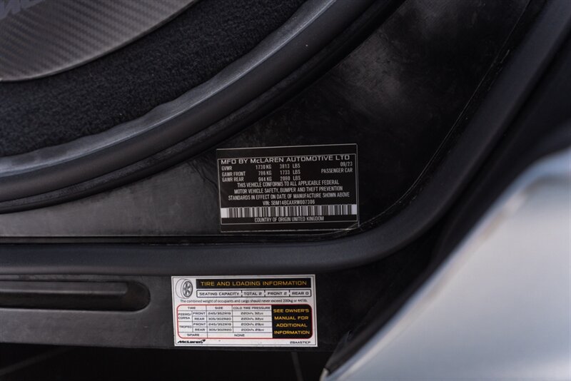 Used 2024 McLaren 750S Spider photo 45