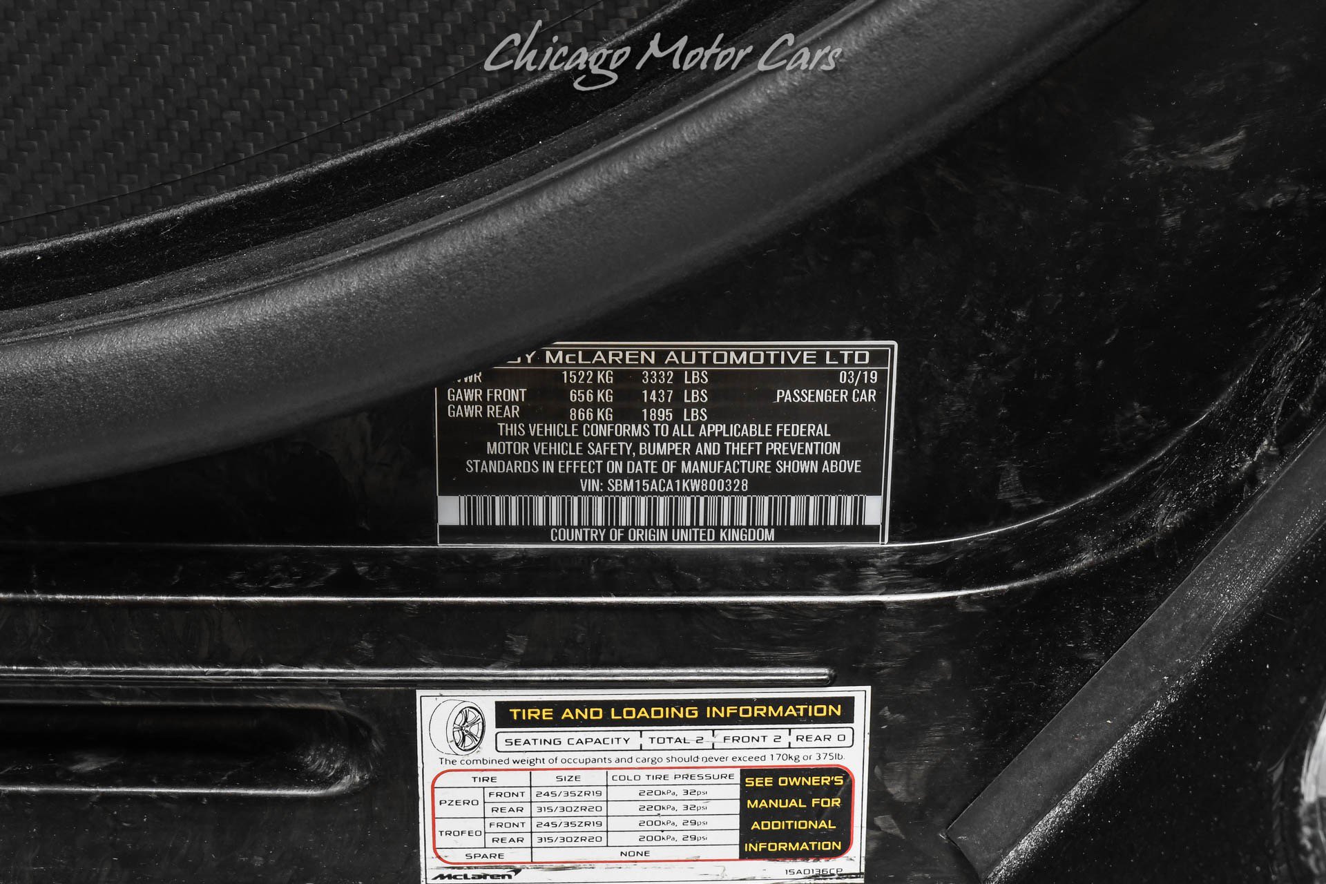 Used 2019 McLaren Senna photo 69
