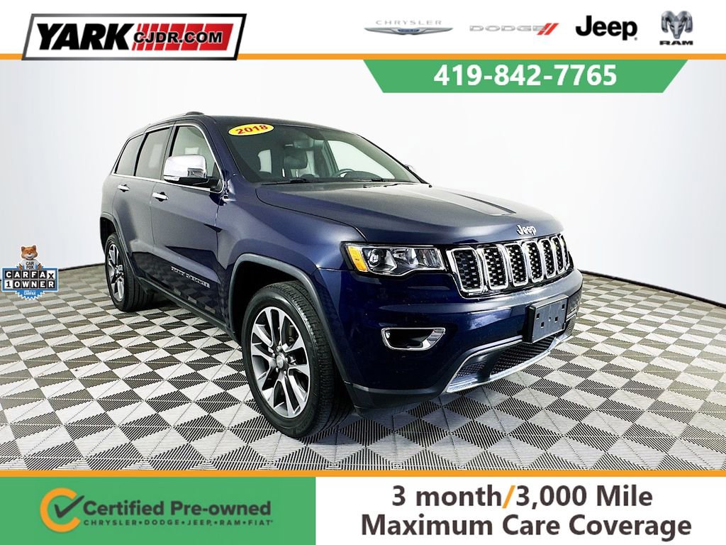 Used 2018 Jeep Grand Cherokee Limited