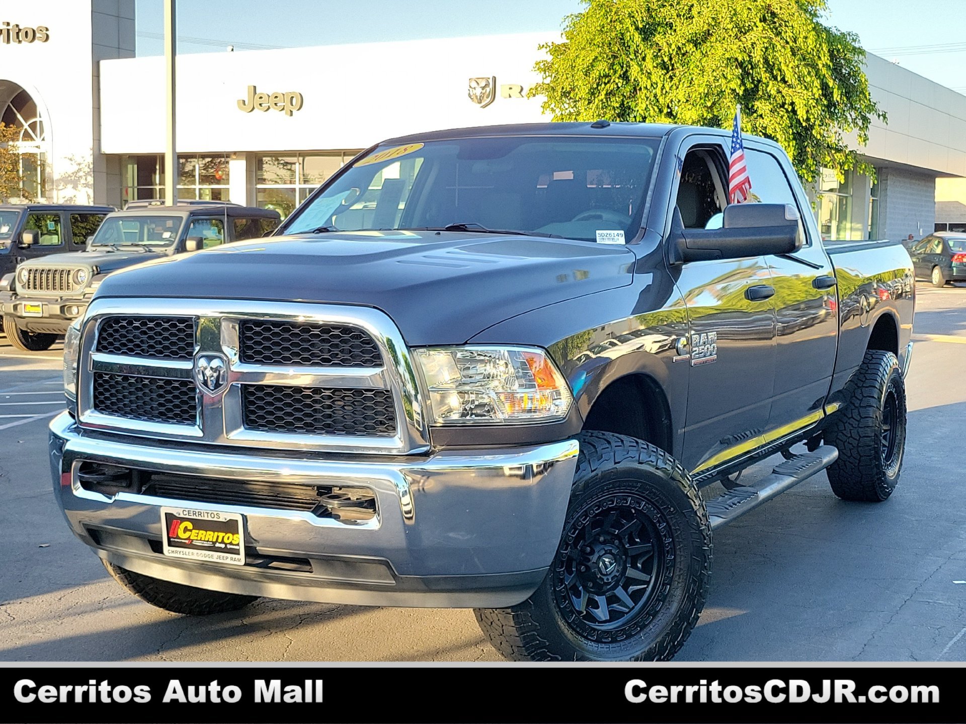 Used 2018 RAM 2500 Tradesman w/ Chrome Appearance Group