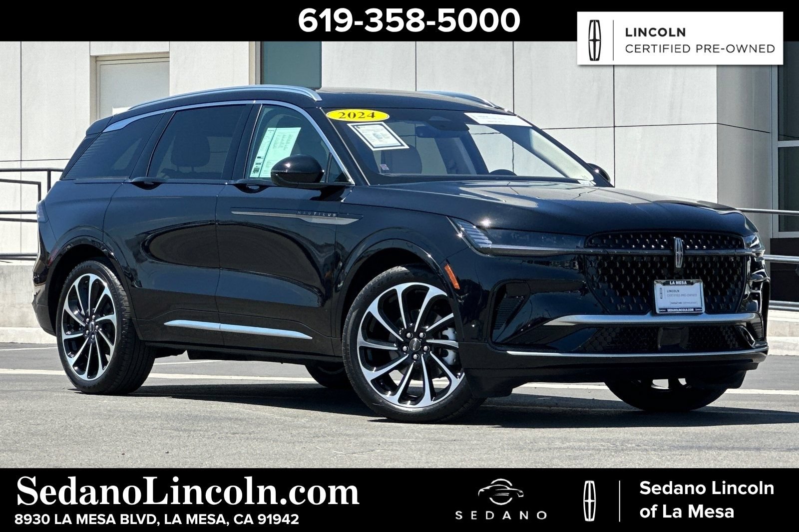 Certified 2024 Lincoln Nautilus Black Label